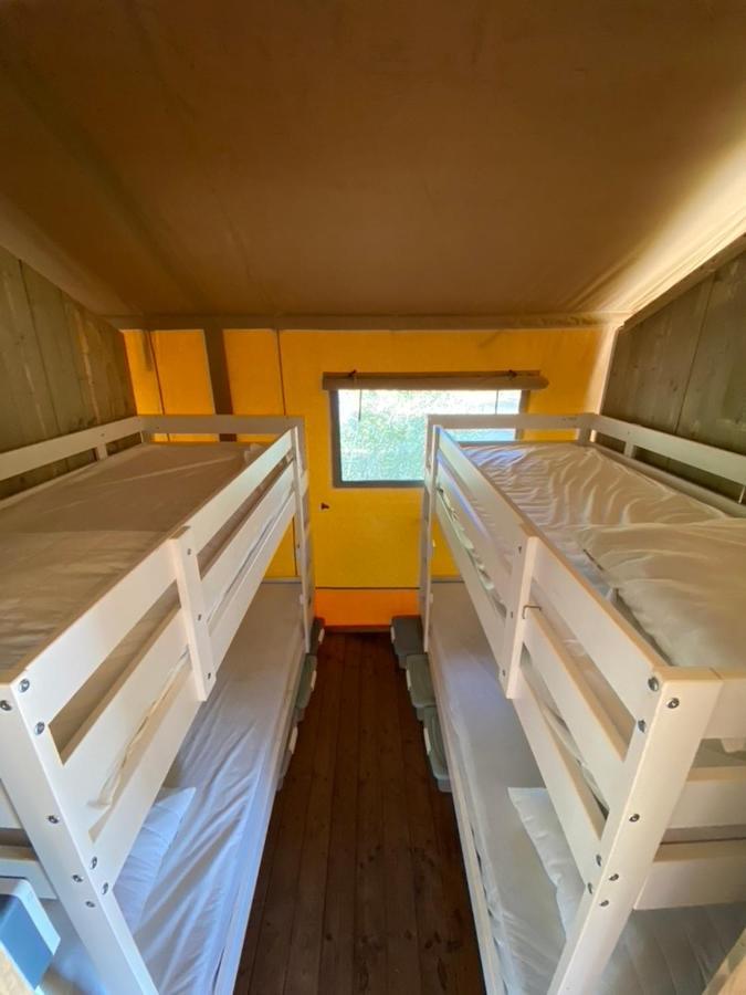Camping La Kahute - Tente Lodge Au Coeur De La Foret كاركان المظهر الخارجي الصورة